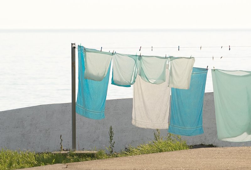 towels drying