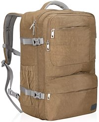 Front facing view of the Hynes Eagle 44L Carry on Backpack Flight Approved Travel Bag 